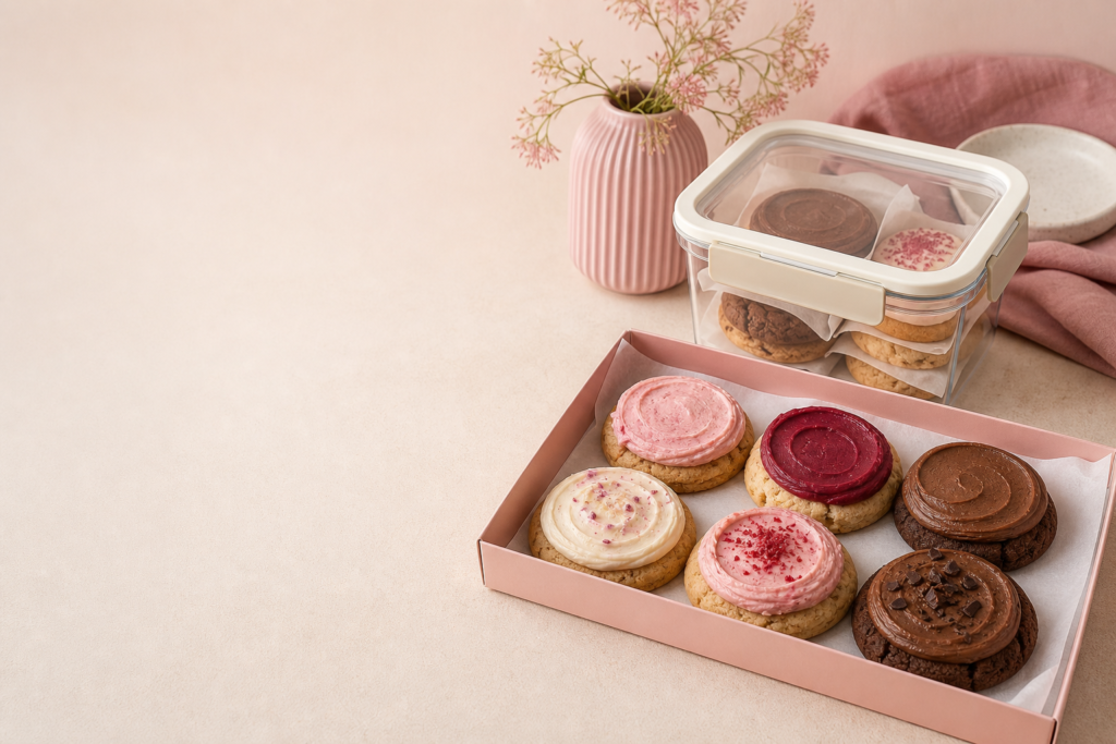 How to store Crumbl cookies with airtight storage container