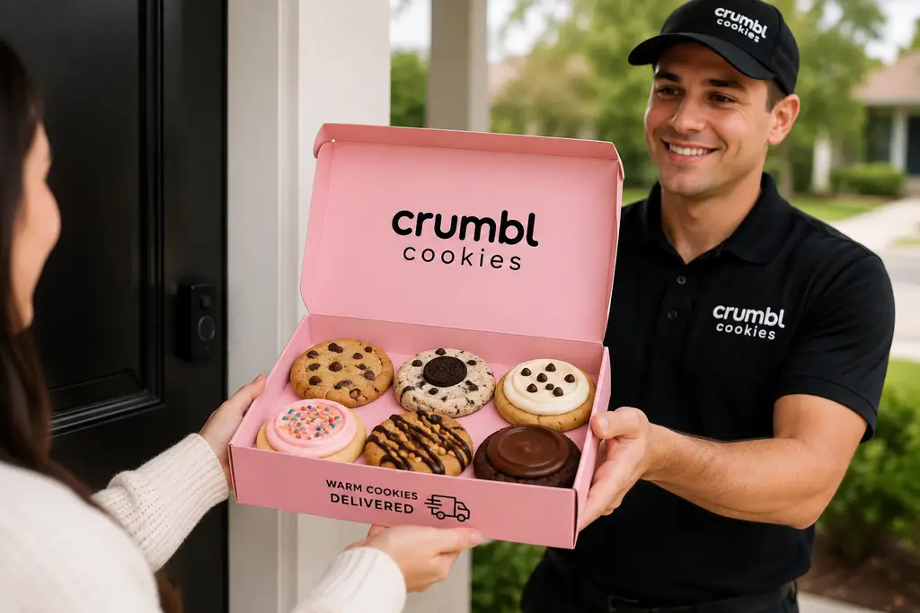 Crumbl Cookie Delivery 1