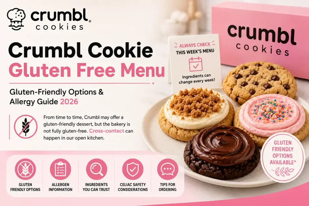 Crumbl Cookie Gluten Free Menu, Gluten-Friendly Options & Allergy Guide 2026 2 Crumbl Cookie Gluten 1