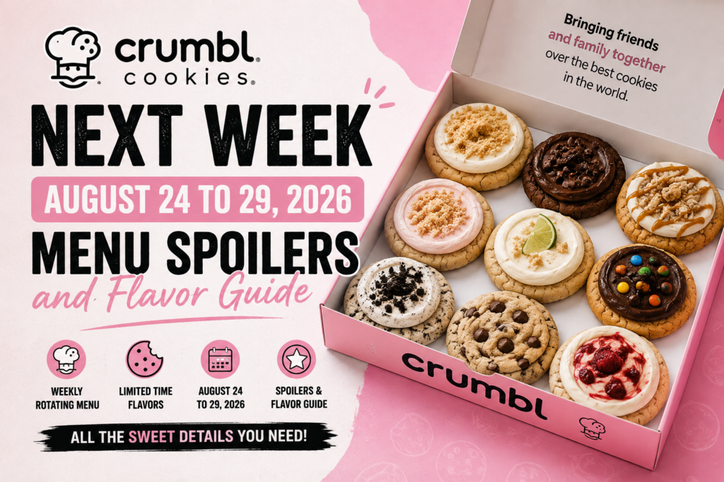 Crumbl Cookies Next Week