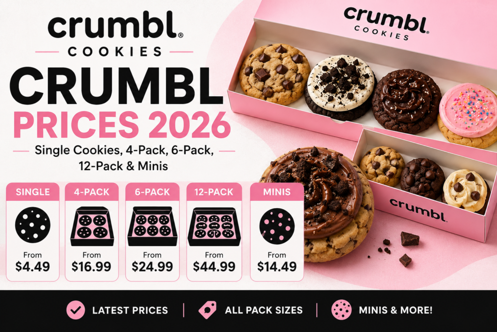 Crumbl Prices