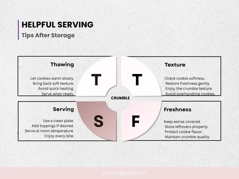 Helpful Serving Tips After Storage