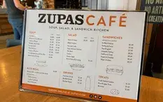 What makes the zupas cafe menu different from other fast-casual spots