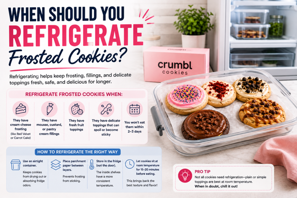 When Should You Refrigerate Frosted Cookies