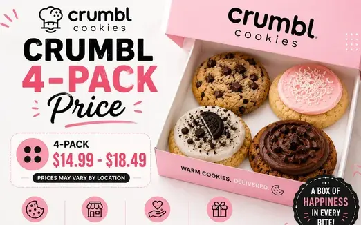 Crumbl 4 Pack Price optimized 50