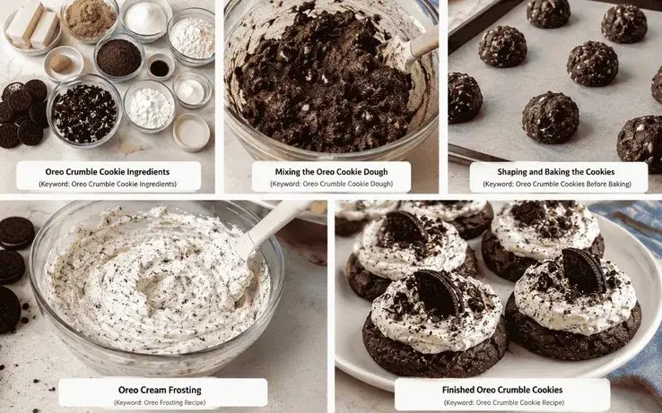 Top 1 Oreo Crumble Cookie Recipe 1 Oreo Crumble Cookie Recipe